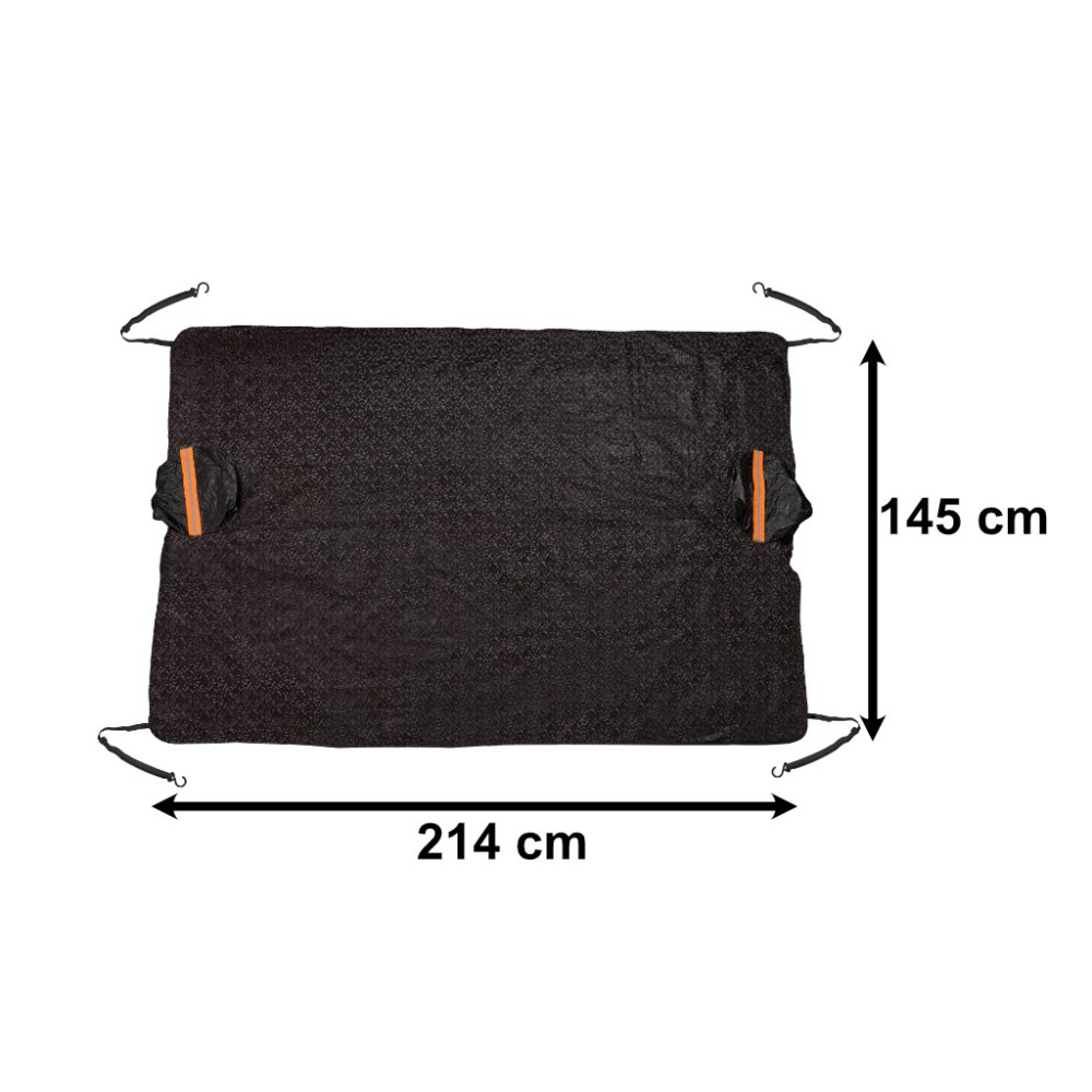 Magnetic Car Windshield Cover for Snow, Ice, and Sun (0)