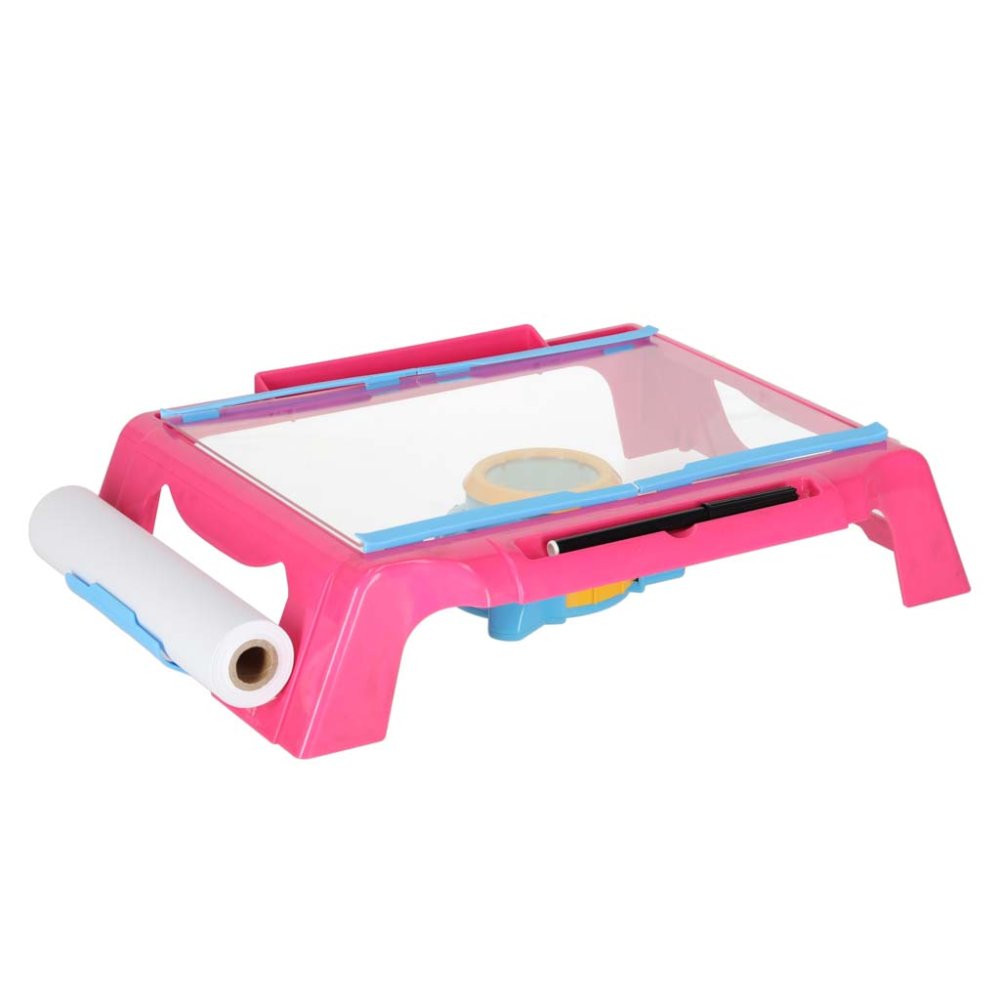 Kids Drawing Projector Table Art Set, Pink (0)