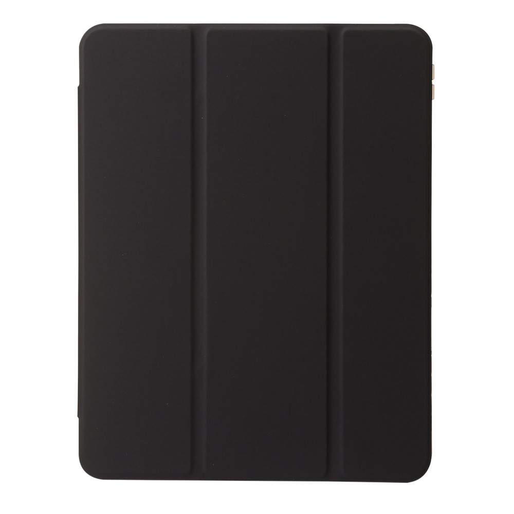 Apple iPad Pro 11'' (2024) (A2837 A2925) Trifold Stand PU Leather Cover Case, Black (1)