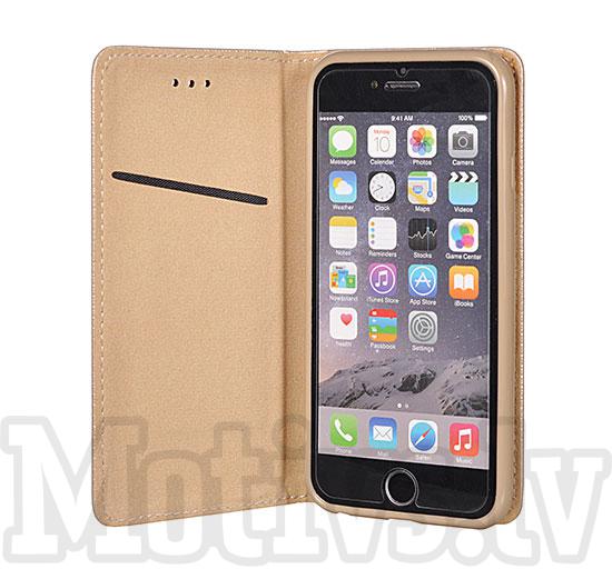 Samsung Galaxy J5 2017 SM-J530 Magnet TPU Book Case Cover, gold (1)