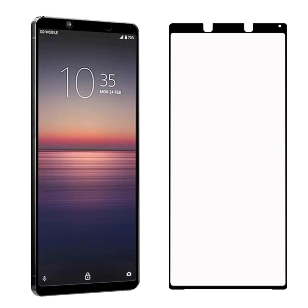 Sony Xperia 1 II 5D Full Cover Tempered Glass Screen Protector (5)