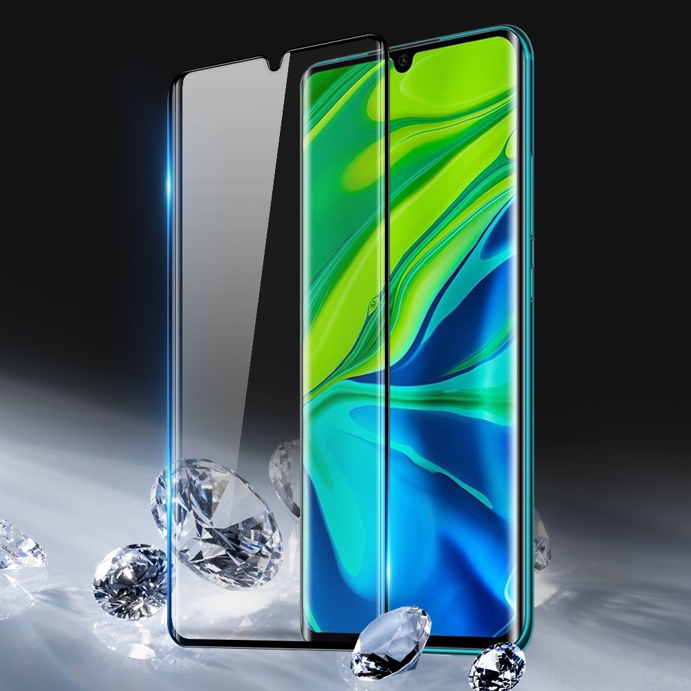 Xiaomi Mi CC9 Pro / Mi Note 10 Pro / Mi Note 10 Dux Ducis 10D Tempered Glass Full Coveraged with Frame, Black (2)