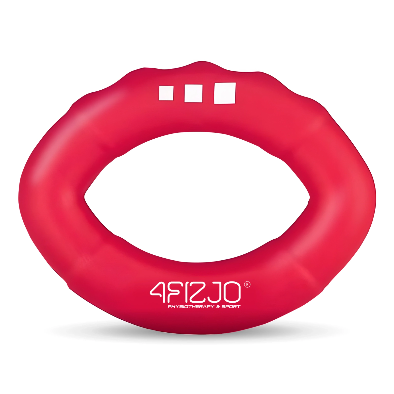 4FIZJO Silicone Hand Grip Strengthener 18 kg, Red