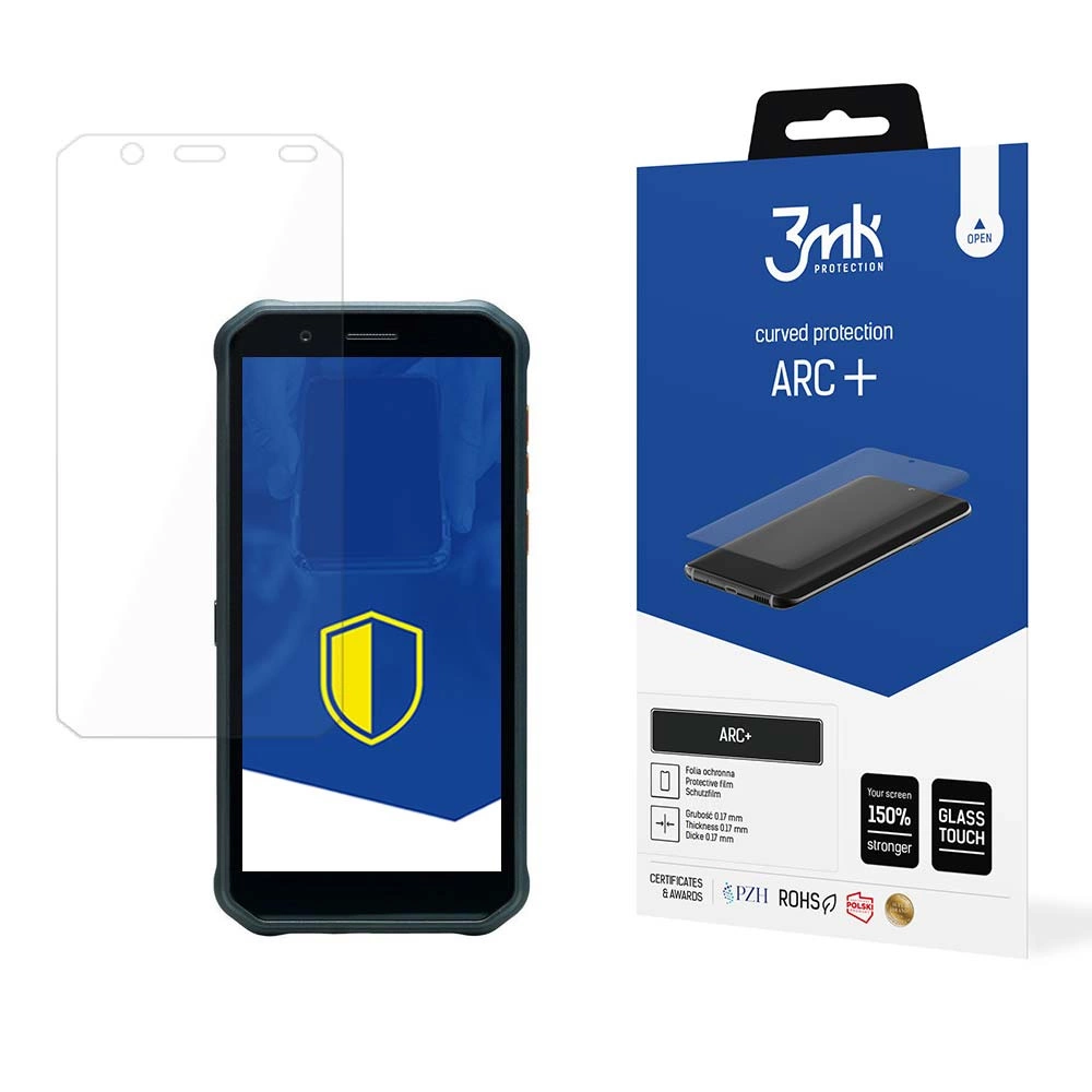 MyPhone Hammer Energy X 3MK ARC+ Protective Film Rounded Fullscreen Protector