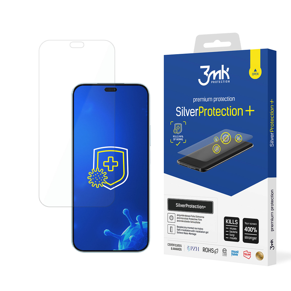 Honor 200 Lite 3MK Silver Protect+ Antibacterial Screen Protector