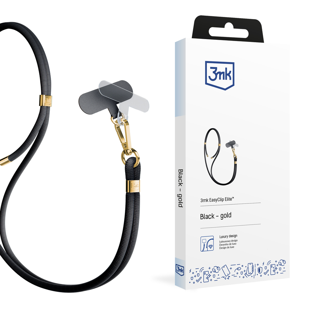 Accessories Black (gold) - 3mk EasyClip Elite