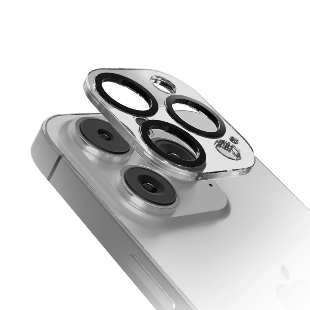 SBS D3O tempered glass with frame for iPhone 15 Pro / Max