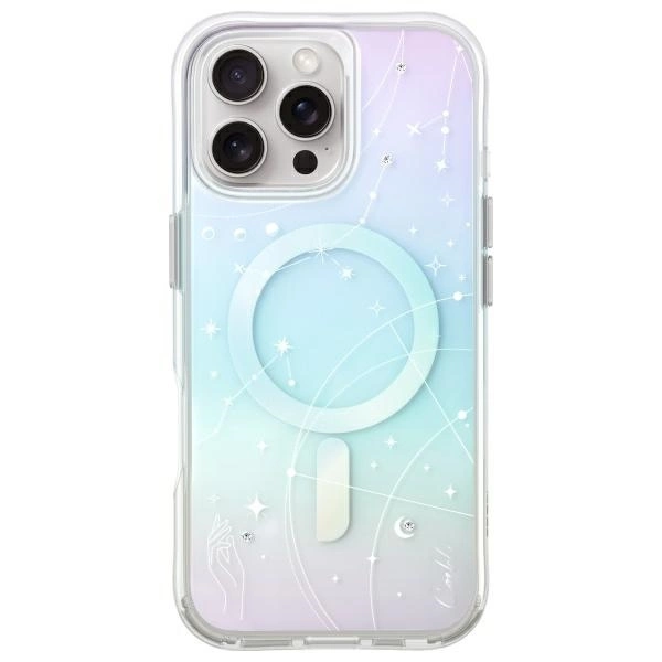 Uniq case Coehl Celest iPhone 16 Pro Max 6.9" Magnetic Charging opal/iridescent