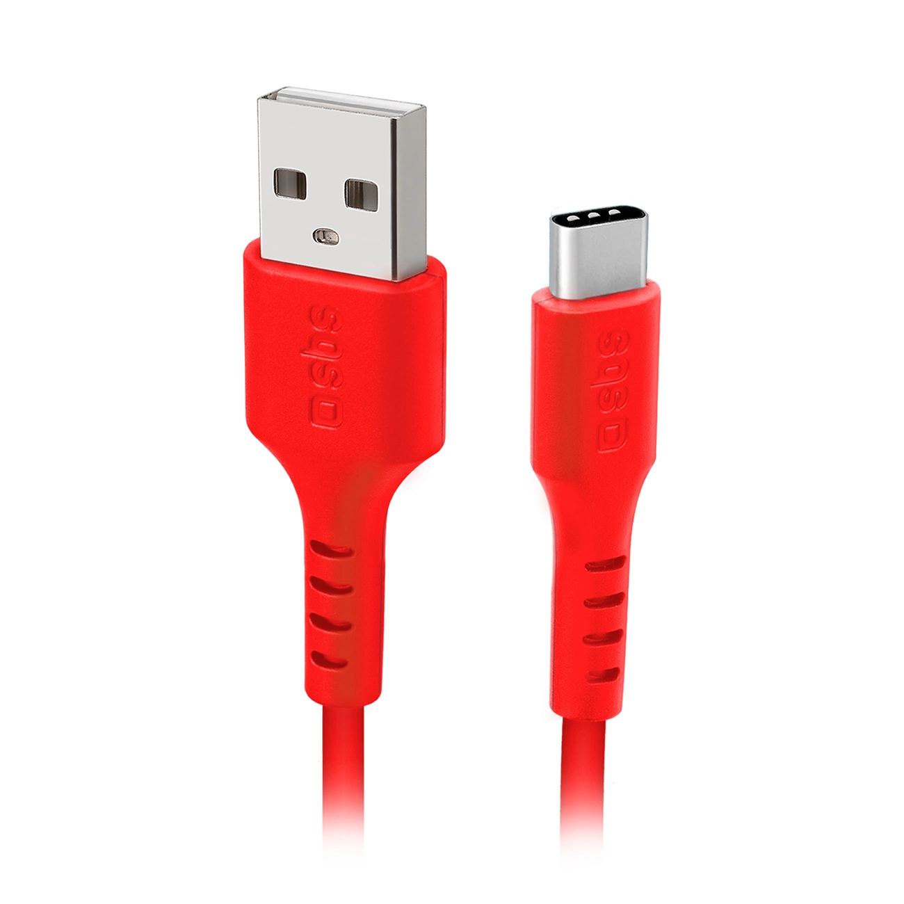 Data cable USB 2.0 - Type-C Red