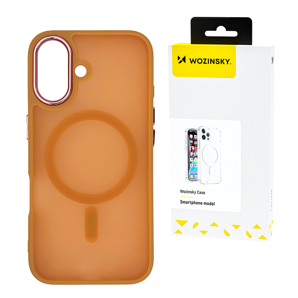 Wozinsky Fashion Case with MagSafe Samsung Galaxy S24 FE - Orange