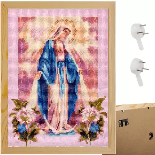 Pine Wood Frame 30x40 cm for Diamond Painting and Photos Malatec 19917