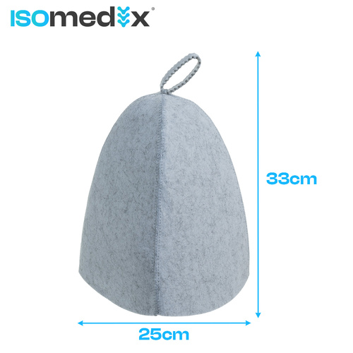 Isomedix 26455 Felt Sauna Hat for Head Protection (0)