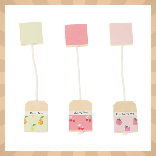 Wooden Tea Set for Kids Kruzzel 26543, 16pc Pretend Play Kitchen Toy Set (2)