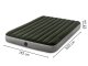 INTEX Queen Air Mattress with Built-in Foot Pump, 203x152 cm 64763