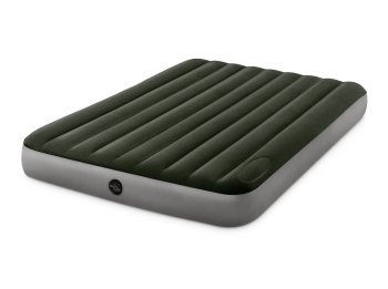 INTEX Queen Air Mattress with Built-in Foot Pump, 203x152 cm 64763