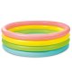 Intex Rainbow 4-Ring Inflatable Kids Pool 168 x 46 cm 56441