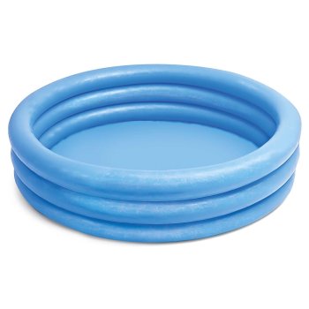 Intex 3-Ring Inflatable Kids' Paddling Pool 59416, 114 x 25 cm, Blue