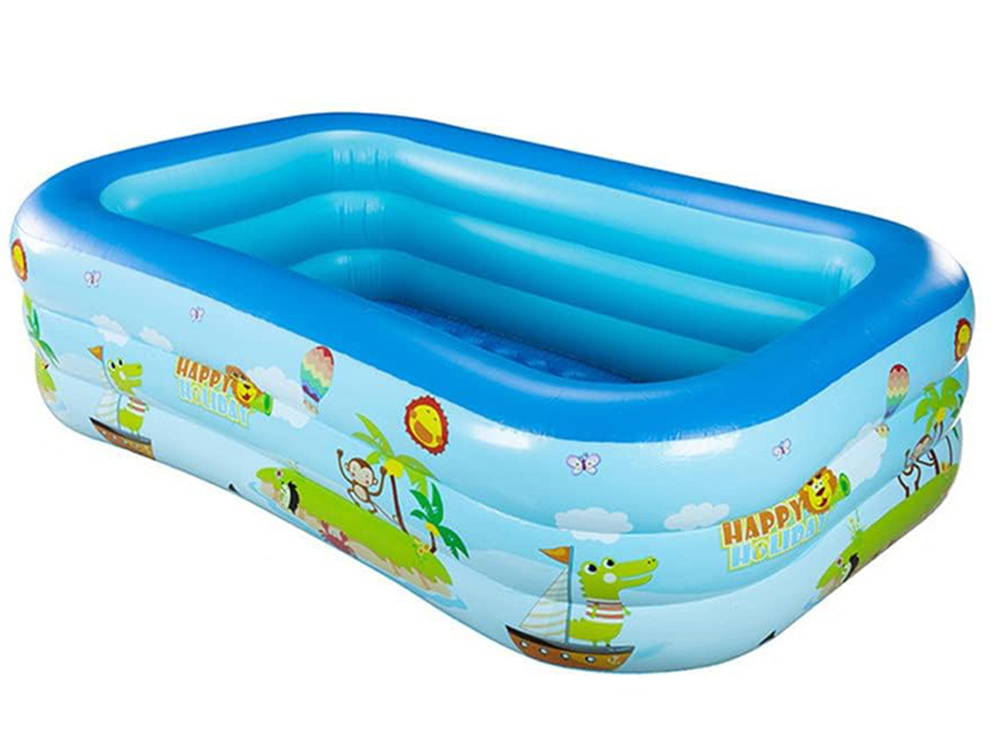 Inflatable Kids Pool, 165x110 cm (6)