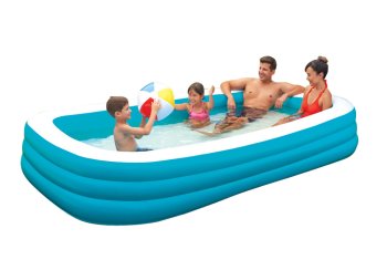 BESTWAY Large Garden Family Inflatable Pool 305x183x56 cm 54009