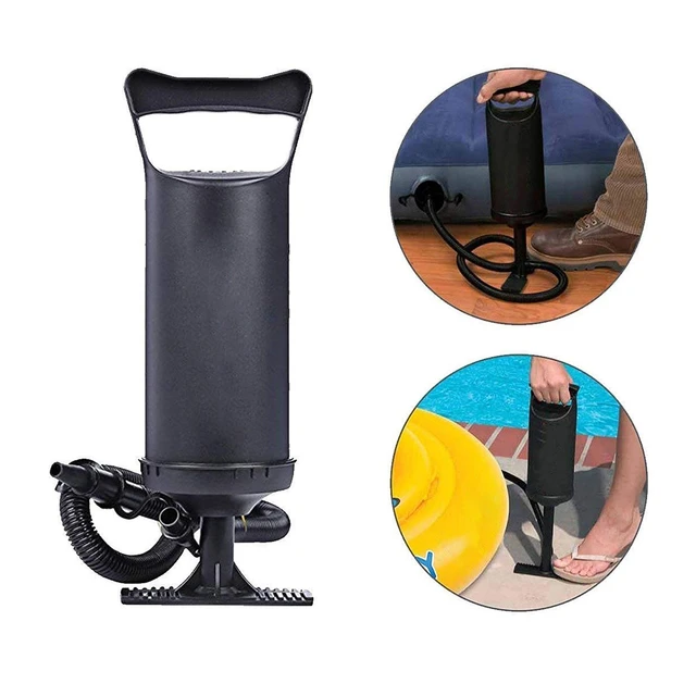Pump Air Compressor for Mattresses Balls Pools Inflatable Boats etc., Black
