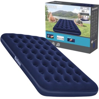 BESTWAY 67002 Inflatable double mattress, 191x137x22 cm