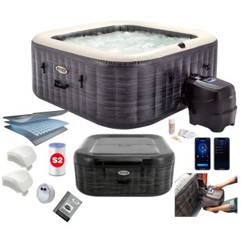 Inflatable SPA with Hydromassage for 4 People, Intex 28450