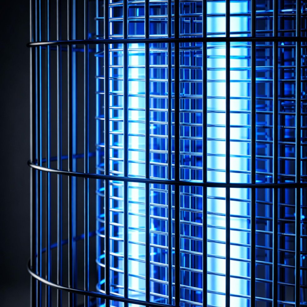 20W UV Bug Zapper and Insect Killer Lamp Vertical Metal Design (1)