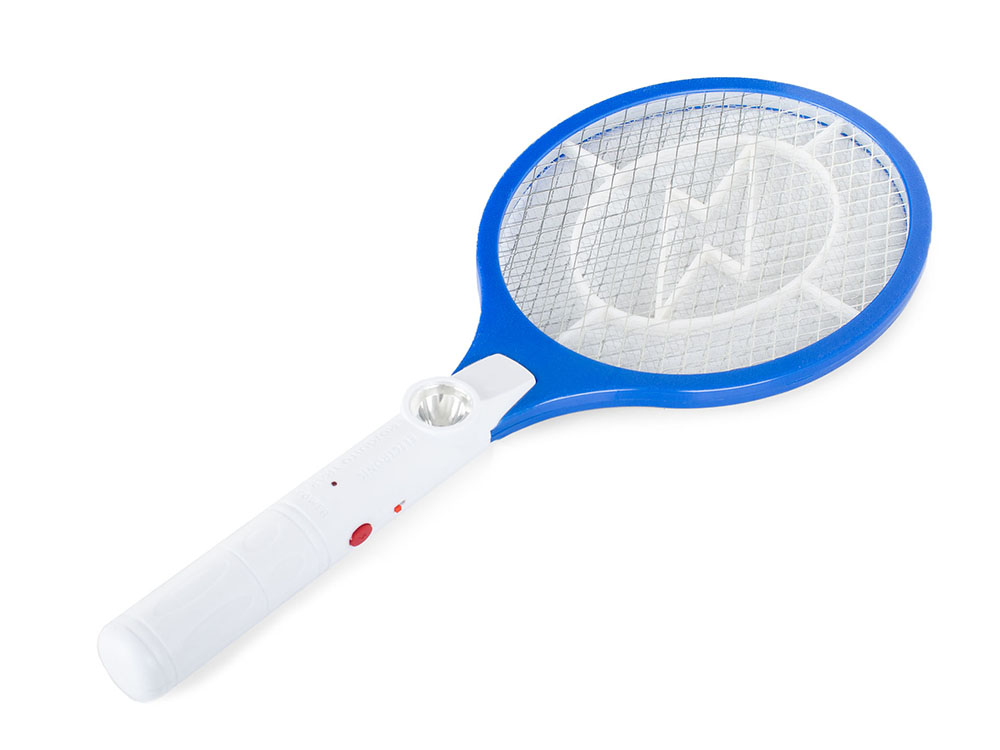 Electric Fly Swatter Mosquito Killer Fly Bug Insect Trap with Flashlight, Different colors (2)