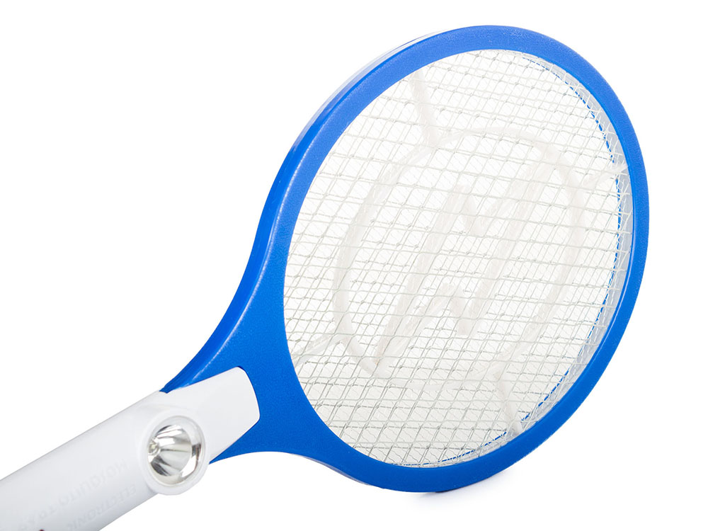 Electric Fly Swatter Mosquito Killer Fly Bug Insect Trap with Flashlight, Different colors (10)