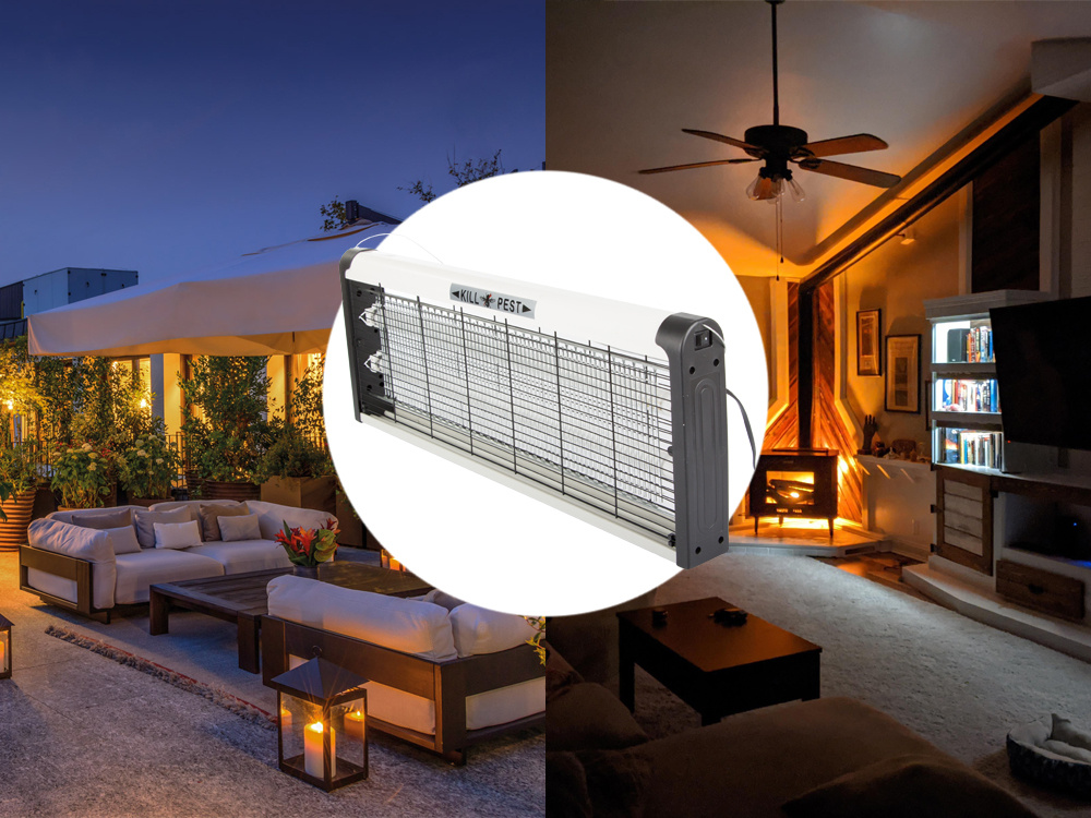 Physical Mosquito Killer Electric UV Insecticide Lamp Fly Bug Insect Trap Repellent, 40W (10)