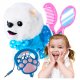 Interactive Toy Plush Dog with Leash