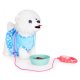 Interactive Walking Dog Toy on Leash Wags Tail and Plays Melodies for Kids