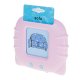 Educational cards for reading and learning English words + card reader, 112 pcs, pink