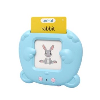 Interactive English Learning Toy for Kids Telcon Bear, Blue