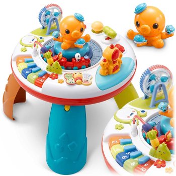 Ricokids 781800 Educational Activity Table with Music and Sound