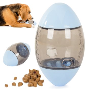 Interactive Dog Toy Treat Dispensing Ball, Slow Feeder Puzzle