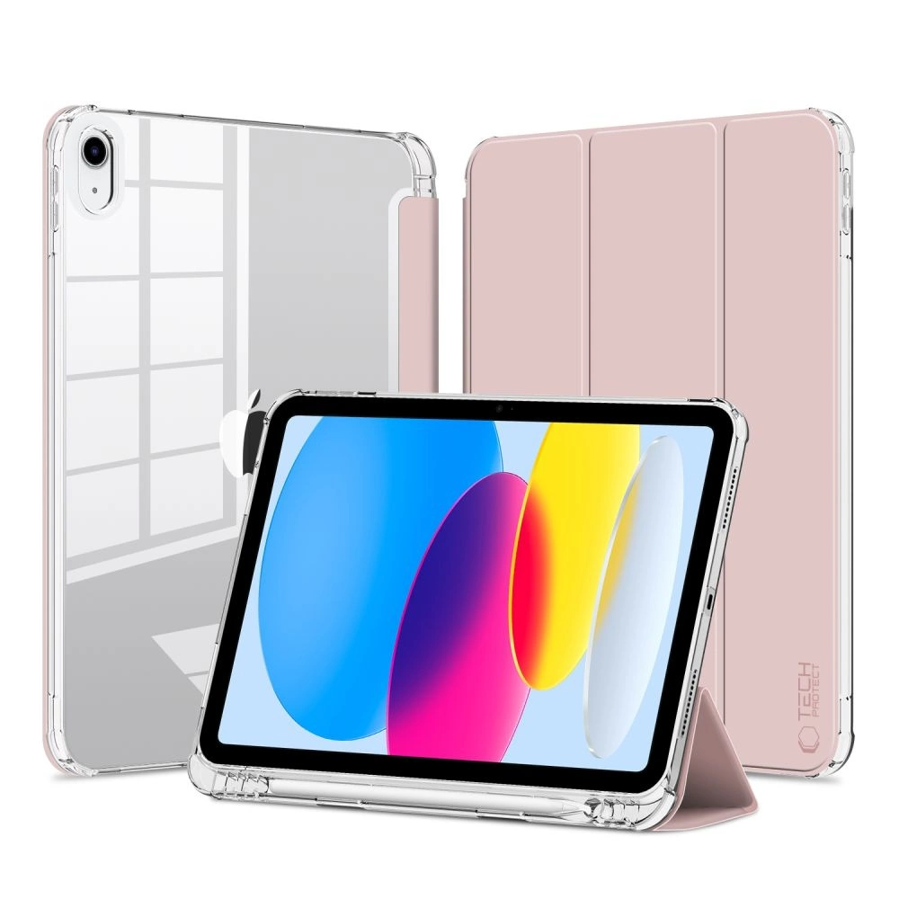 Apple iPad (2022) 10.9" (A2757 A2696) 10 gen. Tech-Protect SC Pen Hybrid Cover Case, Pink