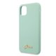 Apple iPhone 11 Pro Max 6.5\'\' Guess Silicone Vintage Gold Logo Case Cover (GUHCN65LSLMGG), Green