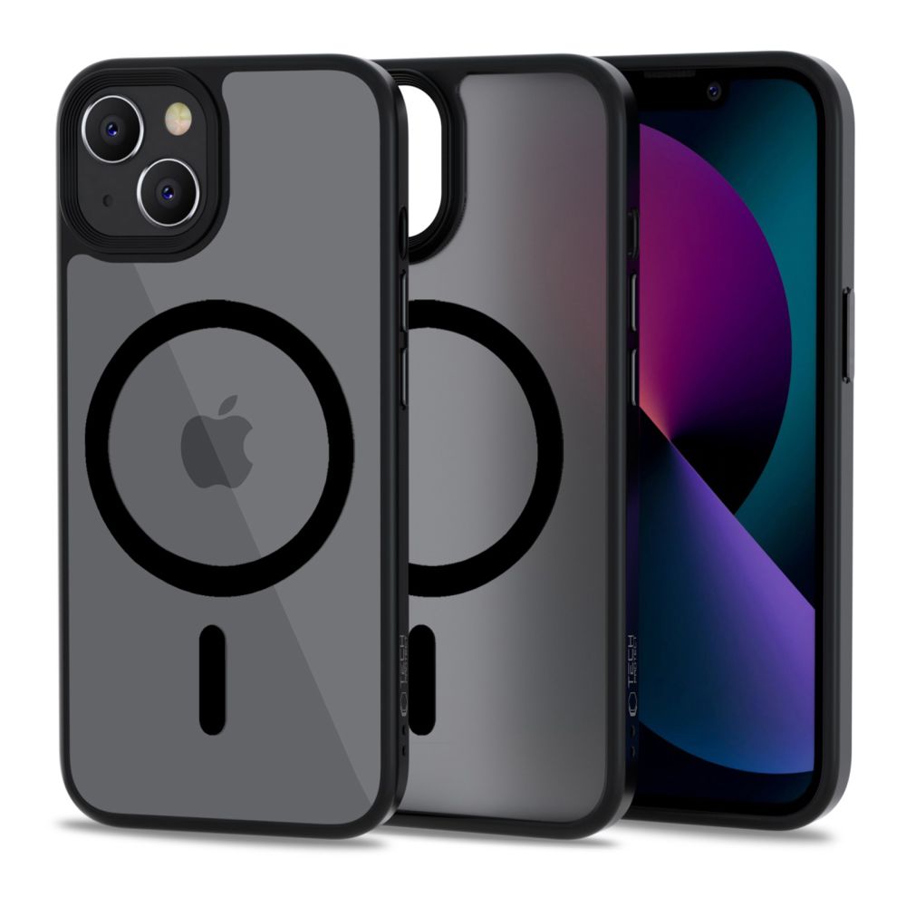 Apple iPhone 13 mini 5.4'' Tech-Protect MagMat MagSafe Case Cover, Matte Black