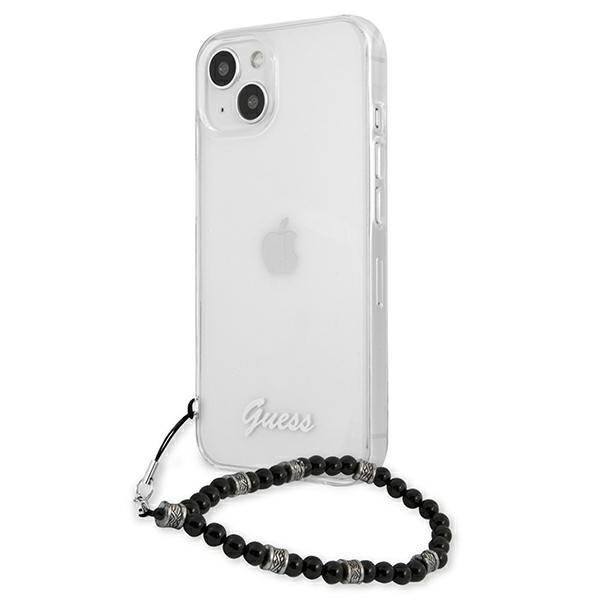Guess iPhone 13 mini Transparent Case Pearl Black (0)