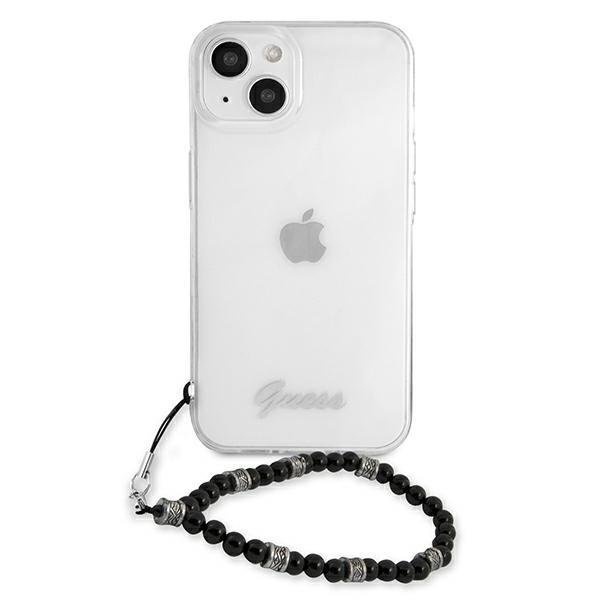 Guess iPhone 13 mini Transparent Case Pearl Black (1)
