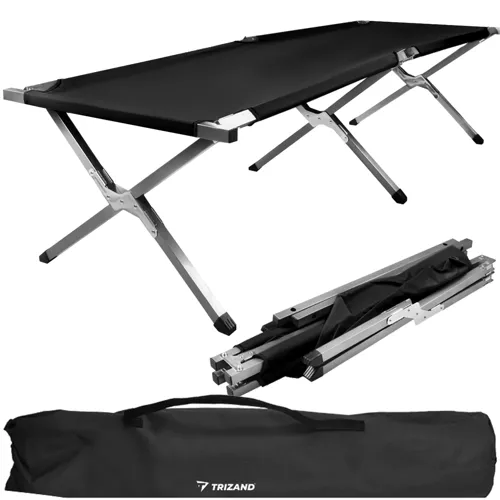 Folding Camp Bed, 189x70 cm (Trizand 23190)