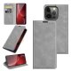 Apple iPhone 13 Pro 6.1\'\' Wallet Leather Protective Case Cover, Gray