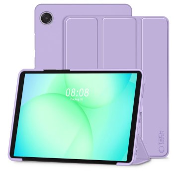 Samsung Galaxy Tab A9+ Plus / A11+ Plus Trifold Tech-Protect SmartCase Protective Cover Case, Purple