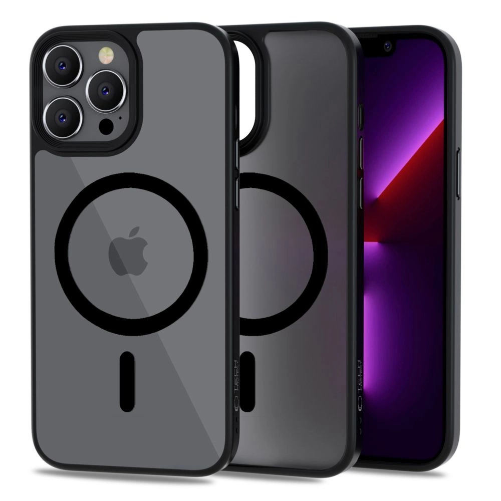 Apple iPhone 13 Pro 6.1'' Tech-Protect MagMat MagSafe Case Cover, Matte Black