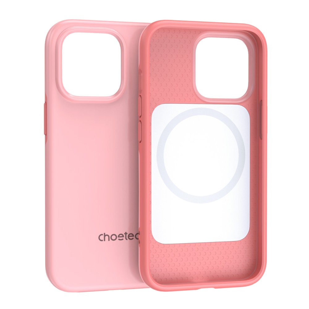 Apple iPhone 13 Pro 6.1'' Choetech MFM Anti-drop Case Cover For MagSafe, Pink (3)