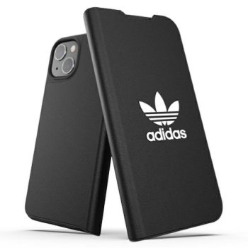Apple iPhone 13 6.1'' Adidas OR Booklet Basic Case Cover, Black