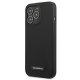Apple iPhone 13 Pro Max 6.7\" Karl Lagerfeld Silicone Plaque Case Cover (KLHCP13XSLMP1K), Black