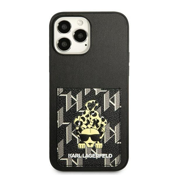 Apple iPhone 13 Pro Max 6.7" Karl Lagerfeld Karlimals Cardslot Case Cover, Black (1)