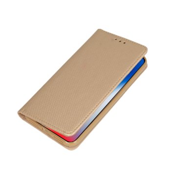 Apple iPhone 13 Pro Max 6.7'' Magnet TPU Book Case Cover Wallet, Gold